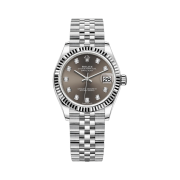 Rolex Datejust 31mm 278274 Dark Grey Diamond-Set Jubilee