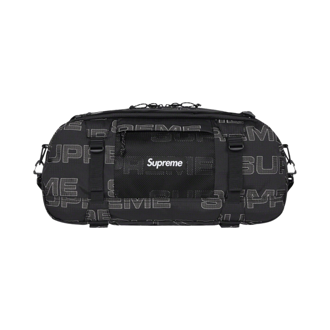 슈프림 더플백 블랙 - 21FW