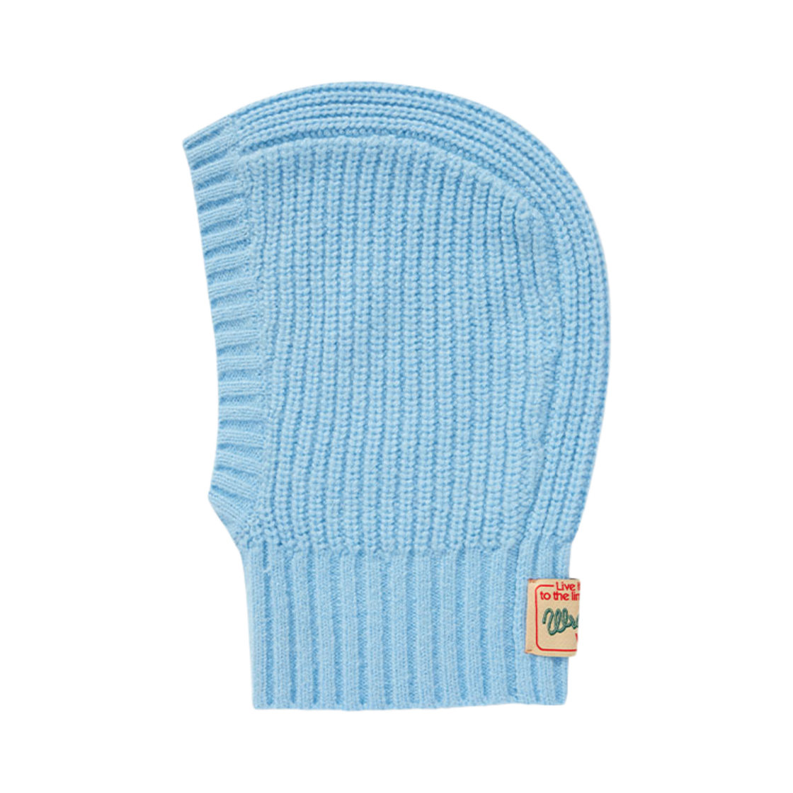 WR2404CA23SB Wrangler Label Knitted Balaclava Sky Blue