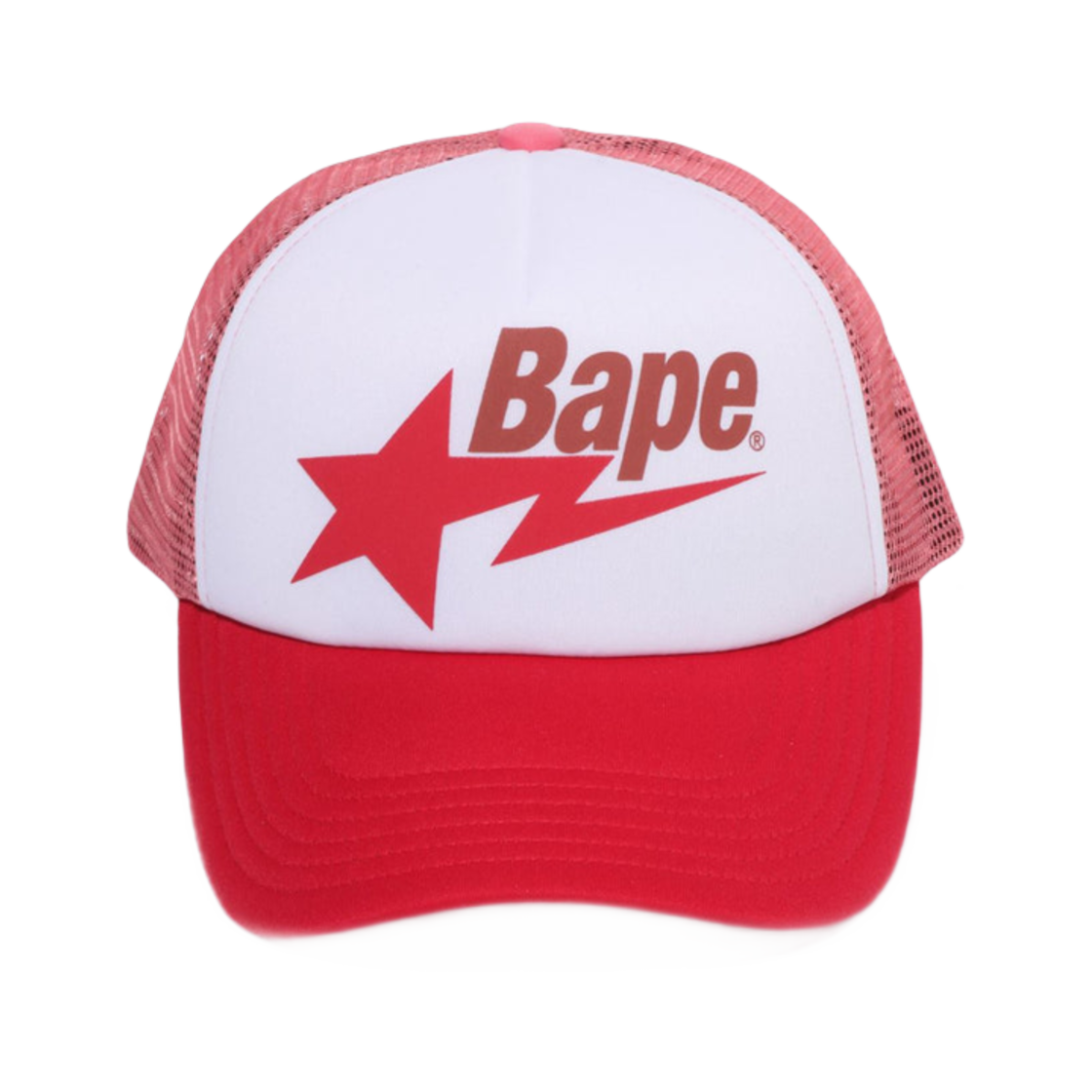 베이프 스타 메쉬캡 레드(BAPE Sta Mesh Cap Red) - 2
