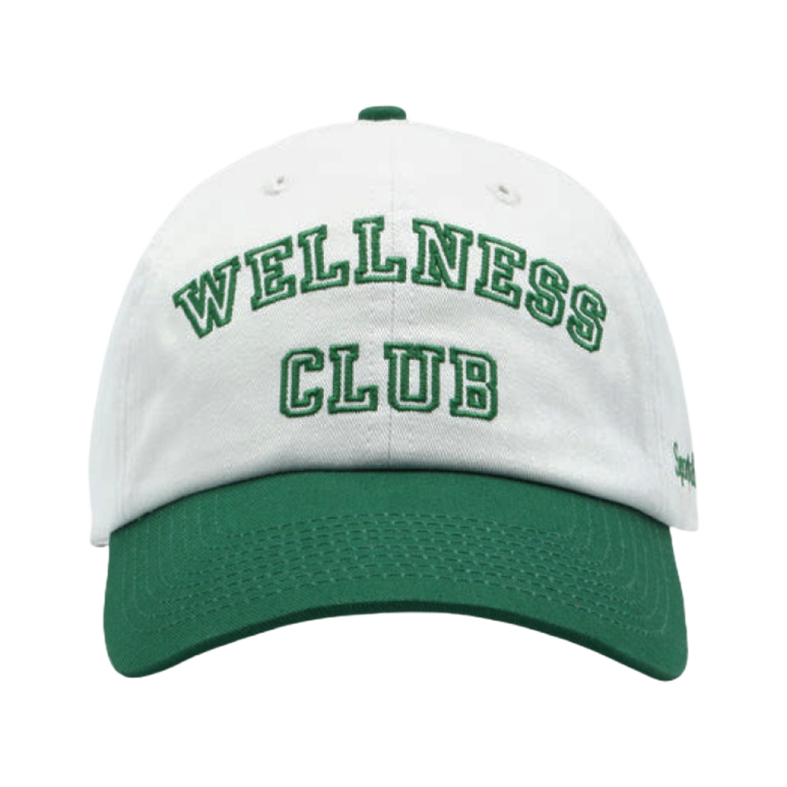 AC874FO Sporty & Rich Wellness Club Hat Forest White