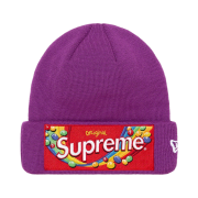 Supreme x Skittles New Era Beanie Purple - 21FW