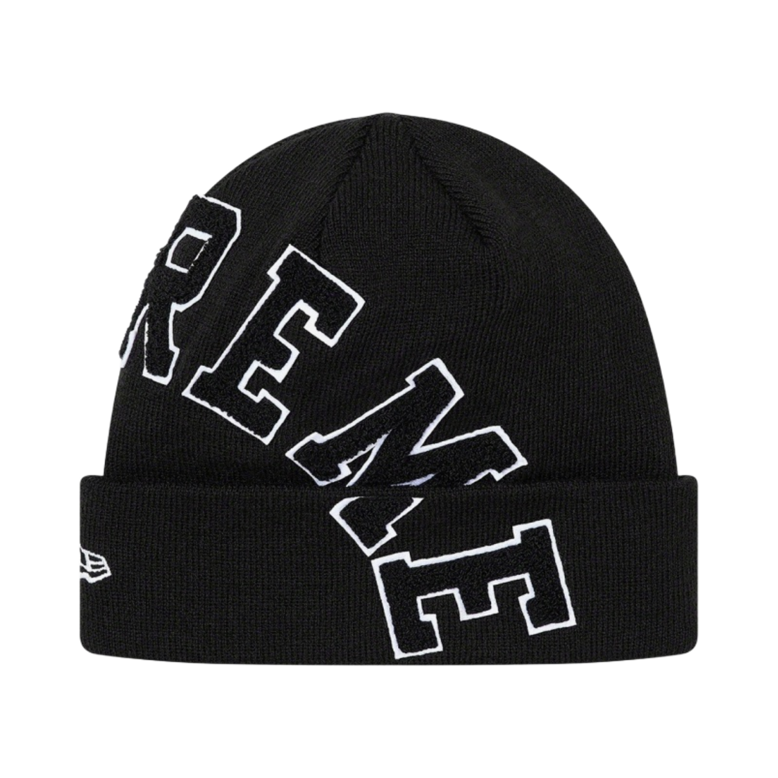 【supreme×New Era 】Arc Logo ビーニー　ブラック　新品 Supreme - 【supreme×New Era 】Arc Logo ビーニー ブラック