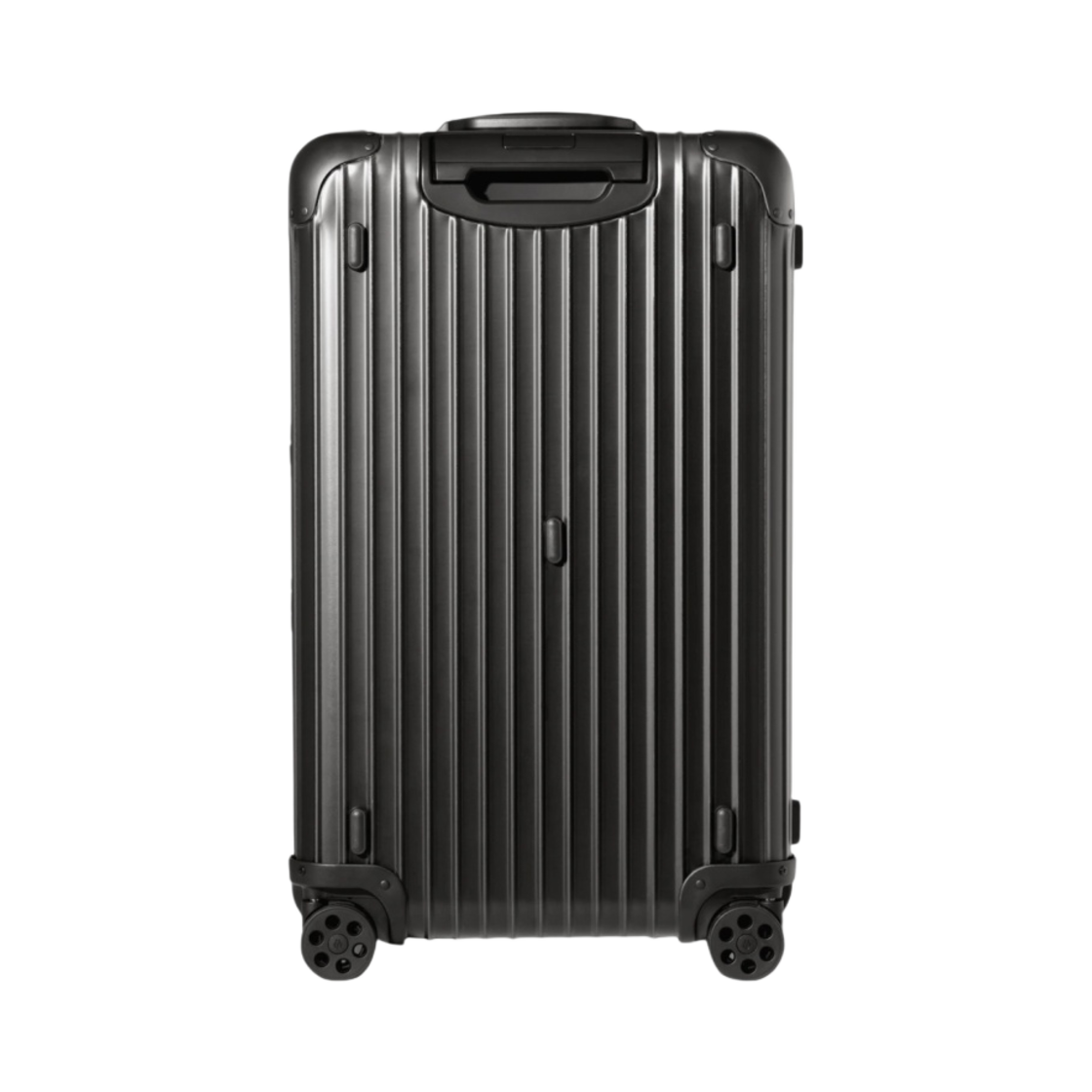 리모와 오리지날 트렁크 알루미늄 블랙(Rimowa Original Trunk Aluminum Black) - 4