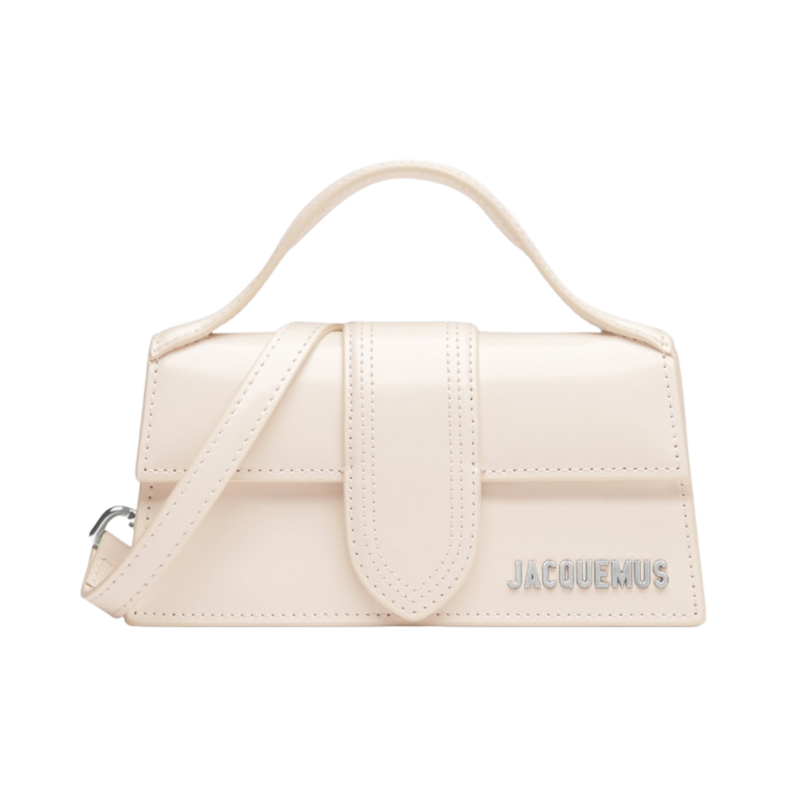 자크뮈스 르 밤비노 스몰 플랩 백 오프 화이트(Jacquemus Le Bambino Small Flap Bag Off White) - 1