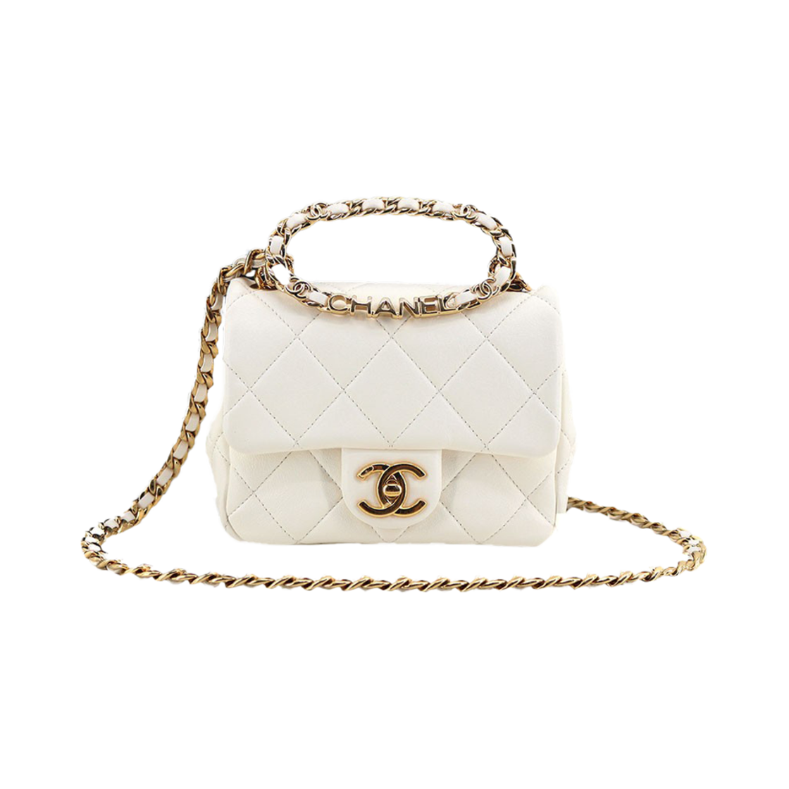 샤넬 23C 탑핸들 플랩백 미니 AS3748(Chanel 23C Top Handle Flap Bag Mini AS3748) - 1