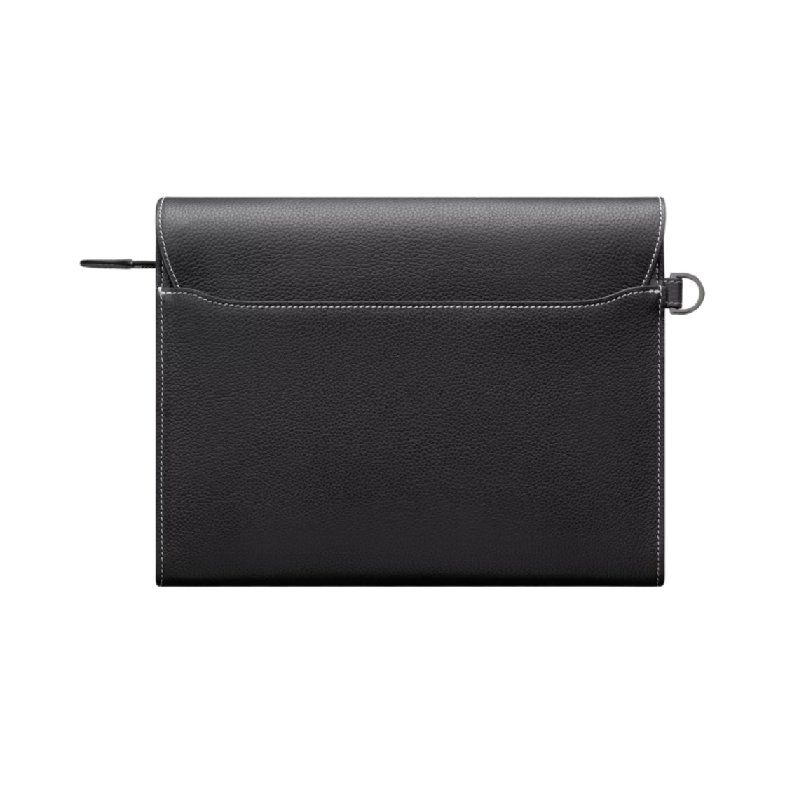 디올 새들 A5 트라이앵글 파우치 그레인드 카프스킨 블랙(Dior Saddle A5 Triangle Pouch Grained Calfskin Black) - 2