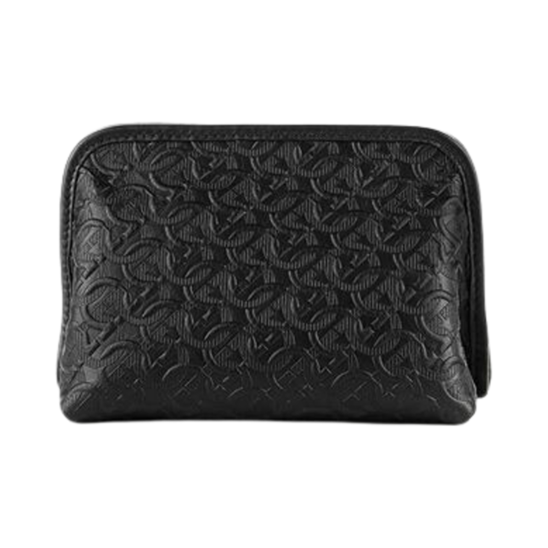 24A567-736532 Ferragamo Travel Clutch Black (Without Shoecare Kit)