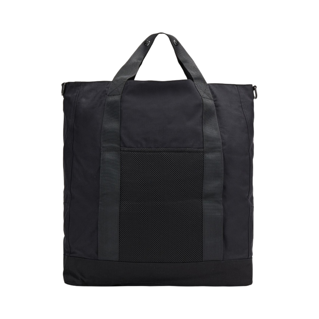 스톤 아일랜드 91469 슬럽 립스탑 나일론 캔버스 토트백 블랙 - 22FW(Stone Island 91469 Slub Ripstop Nylon Canvas Tote Bag - 22FW) - 3
