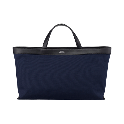 UDBA5E213N3 Dunst Canvas Leather Tote Bag Navy / Black