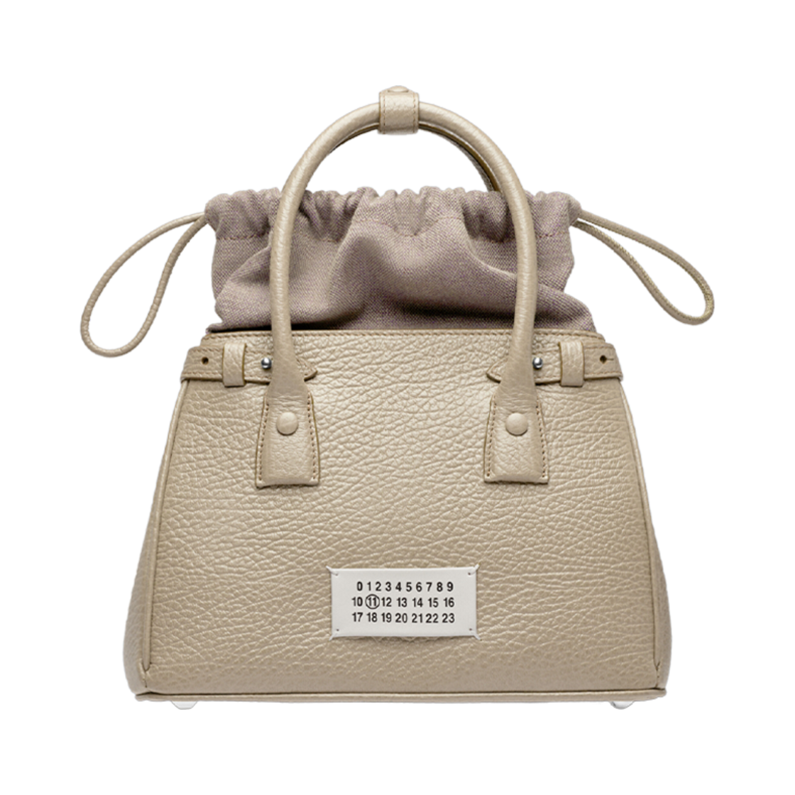 메종 마르지엘라 5AC 미니 드로우스트링 백 베이지