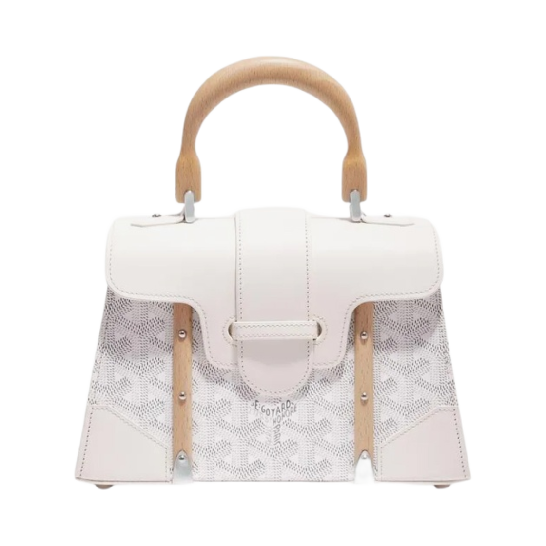 고야드 스트럭쳐 사이공 미니백 화이트(Goyard Saigon Structure Mini Bag White) - 2