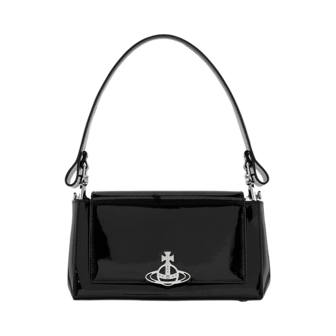 비비안 웨스트우드 헤이즐 미디움 핸드백 블랙(Vivienne Westwood Hazel Medium Handbag Black) - 1
