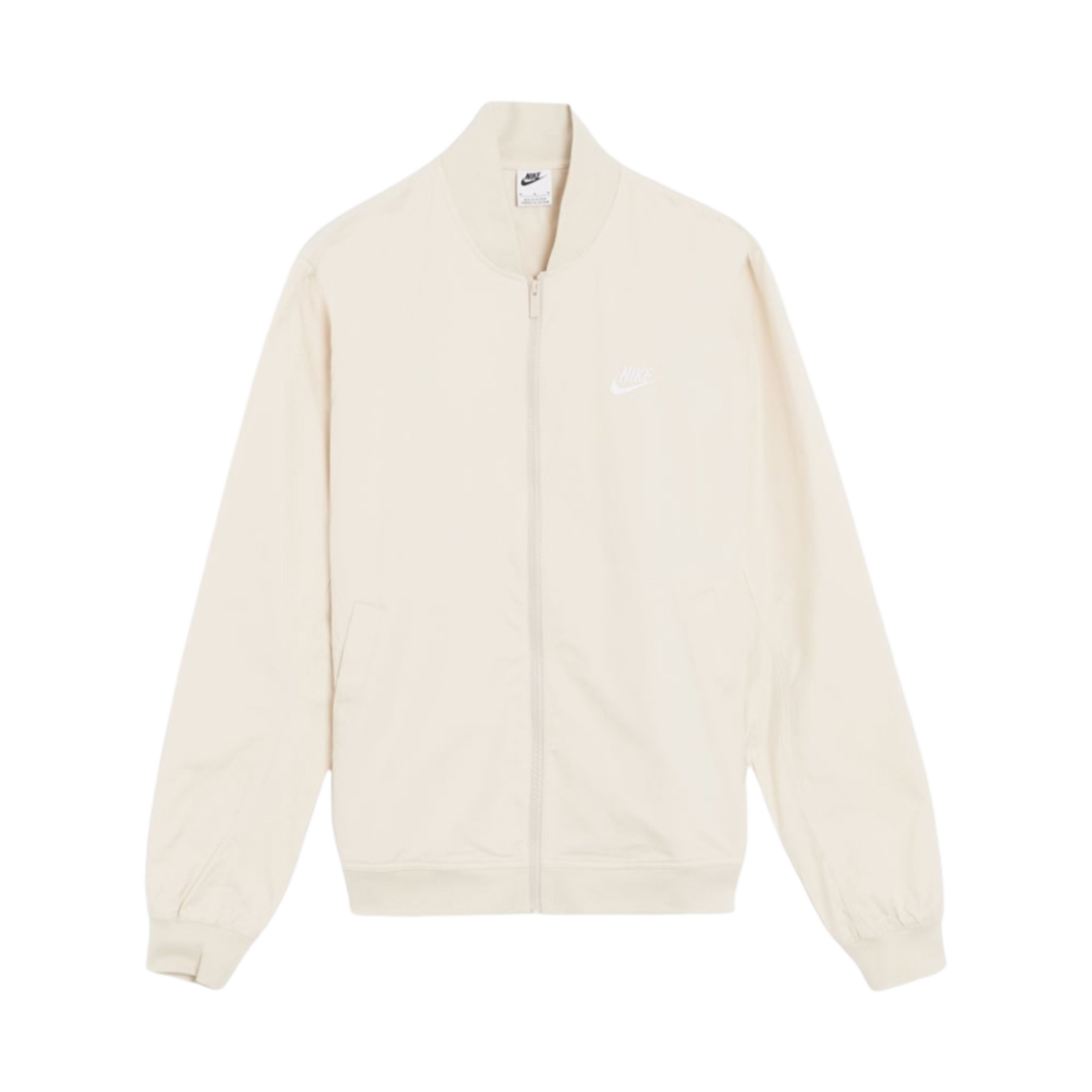 DM6822-104 Nike NSW Sport Essentials Woven Unlined Bomber Jacket Beige - Asia