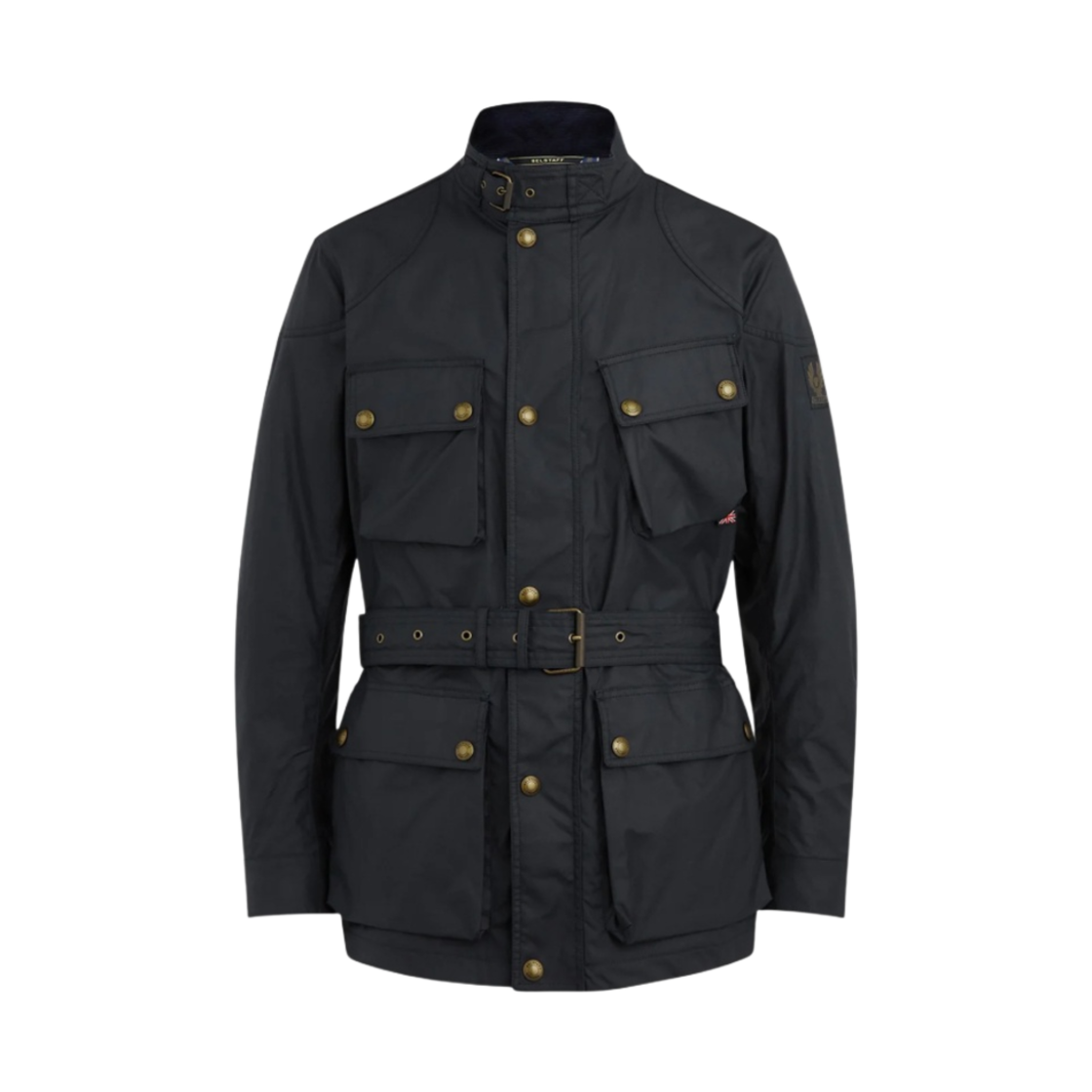 71050519 Belstaff Waxed Cotton Trialmaster Jacket Dark Navy