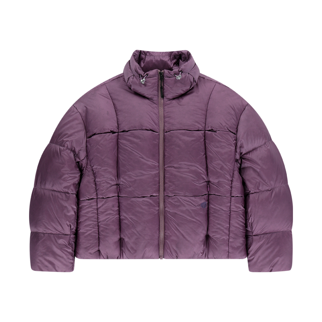 24Q4ODWDJ24PP OFFGRID Women Faded Goose Down Short Puffer Purple