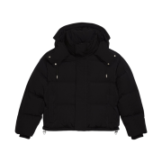 AMI de Coeur Patch Down Jacket Black