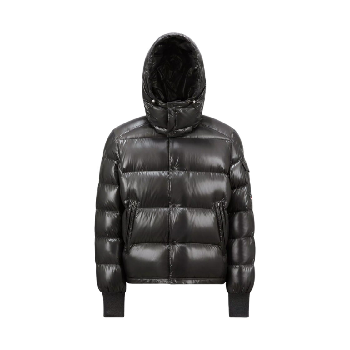 J2-091-1A00006-5963V-921 Moncler Maljasset Short Down Jacket Dark Grey - 24FW