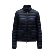 (W) Moncler Lans Short Down Jacket Night Blue - 22SS