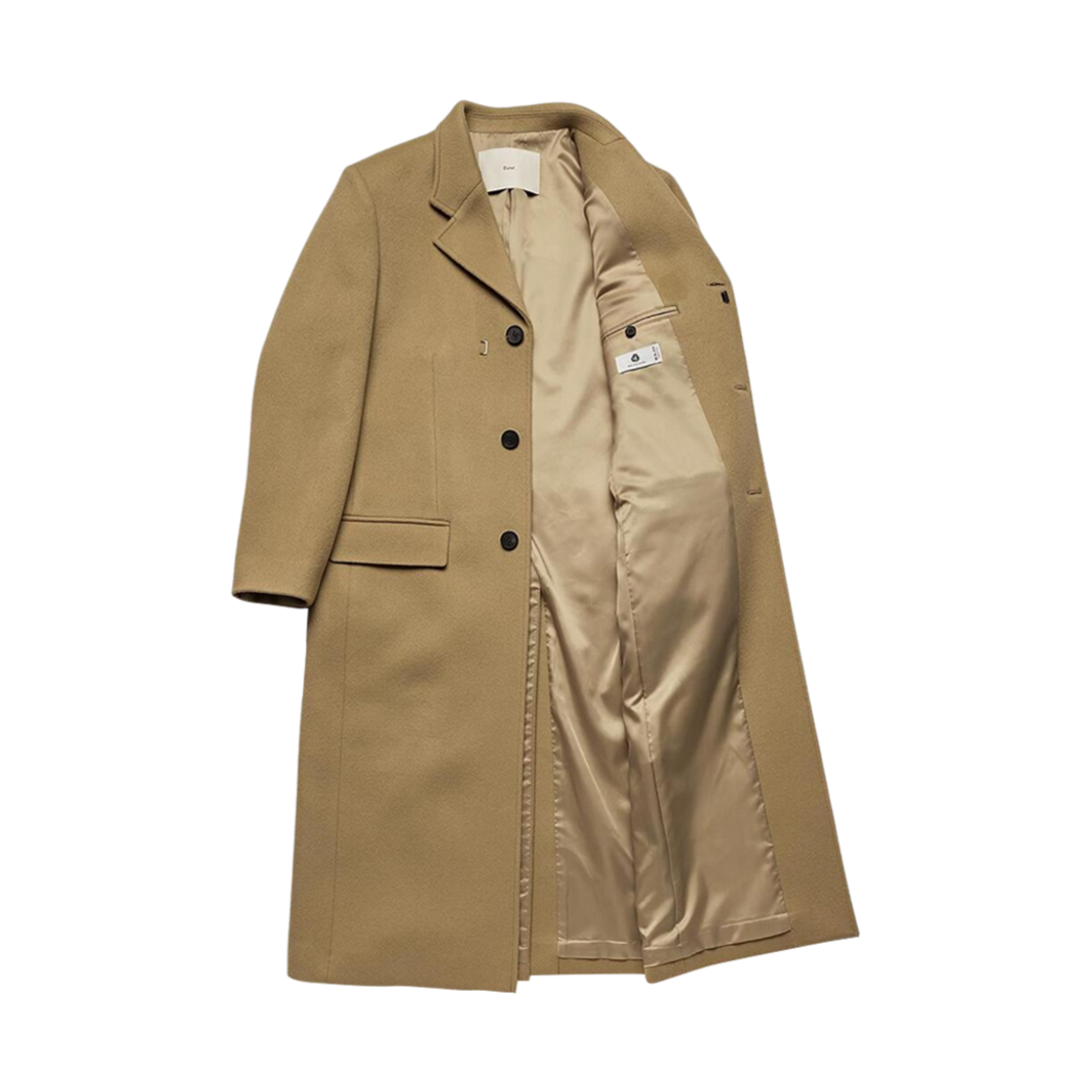 던스트 투웨이 3 버튼 캐시미어 코트 카멜(Dunst 2-Way 3 Button Cashmere Coat Camel) - 3