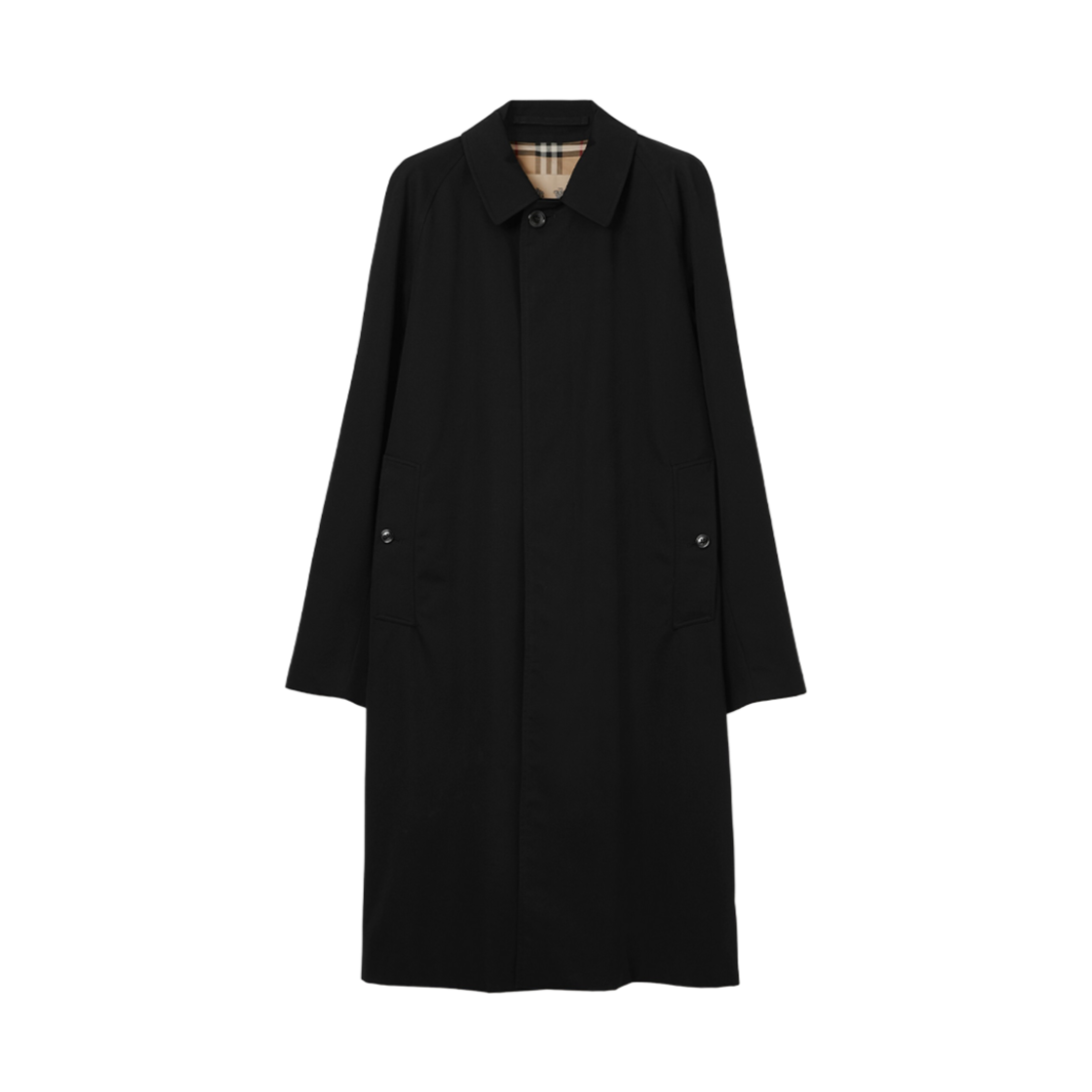 버버리 캠든 헤리티지 카 코트 블랙(Burberry Camden Heritage Car Coat Black) - 1