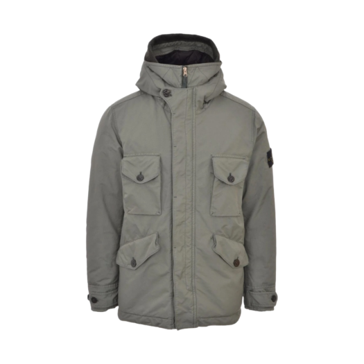 Stone Island 41649 David Down-TC Jacket Olive - 21FW