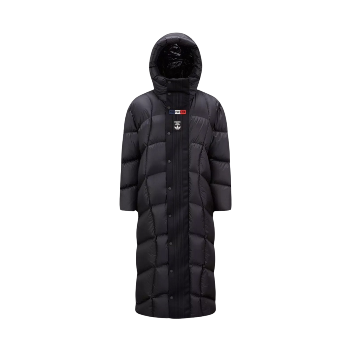 몽클레르 x 아디다스 오레이예 롱 다운 자켓 블랙 - 23FW(Moncler x Adidas Oreiller Long Down Jacket Black - 23FW) - 1