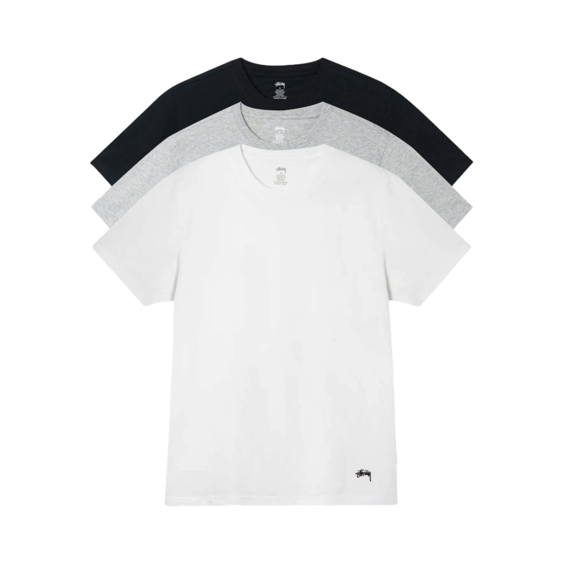 스투시 언더셔츠 멀티 (3개입)(Stussy Undershirt Multi (3 Pack))