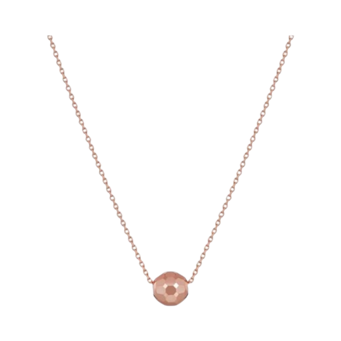 골든 듀 스텔라토 솔로 네클리스 핑크 골드(Golden Dew Stellato Solo Necklace Pink Gold)