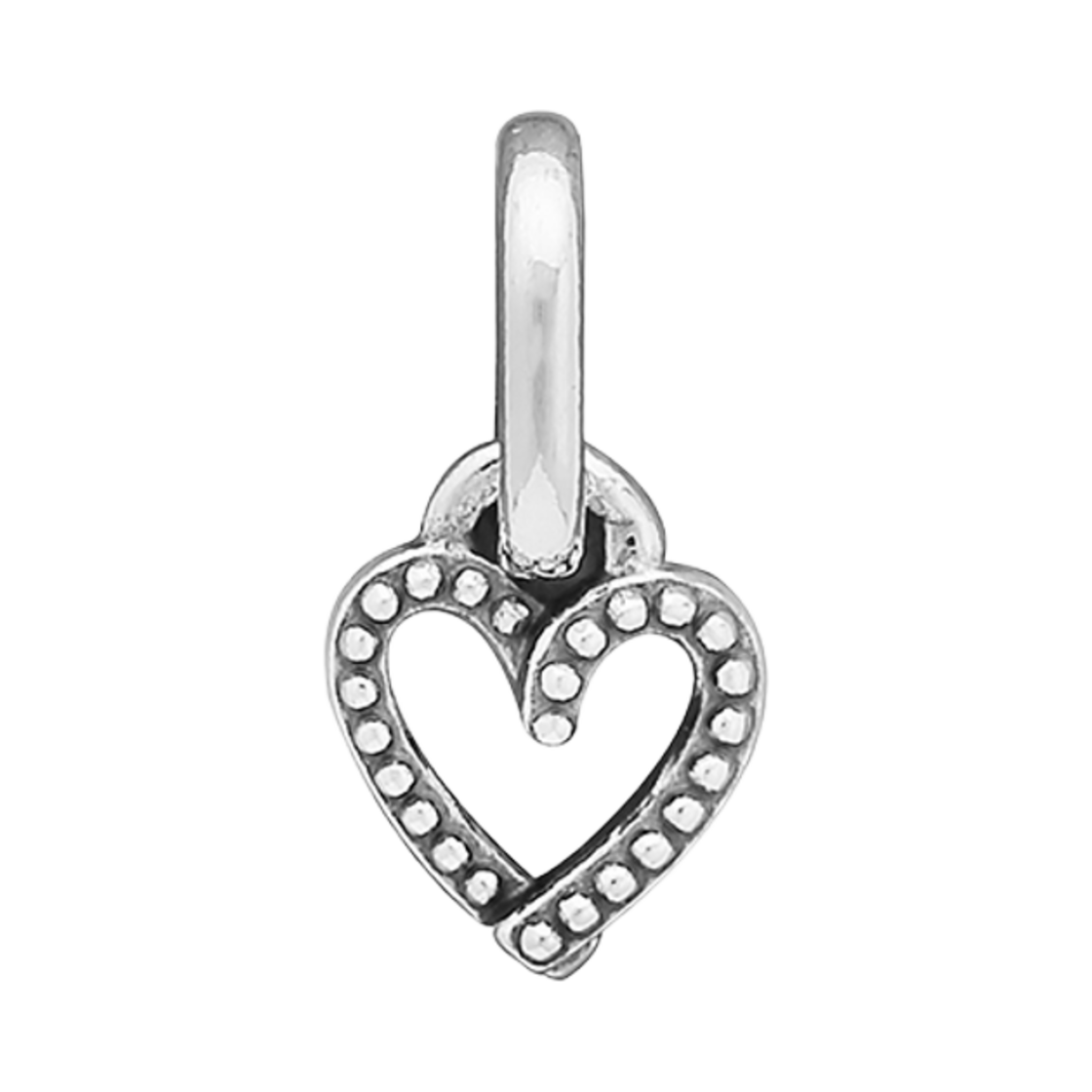 793048C00 (W) Pandora ME Freehand Heart Mini Dangle Charm Sterling Silver