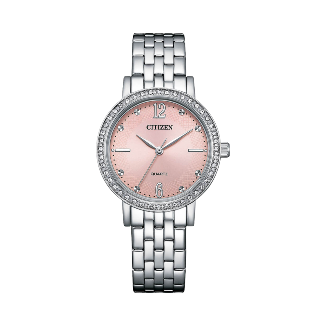 EL3100-55W (W) Citizen Quartz 31mm Stainless Steel Pink Silver