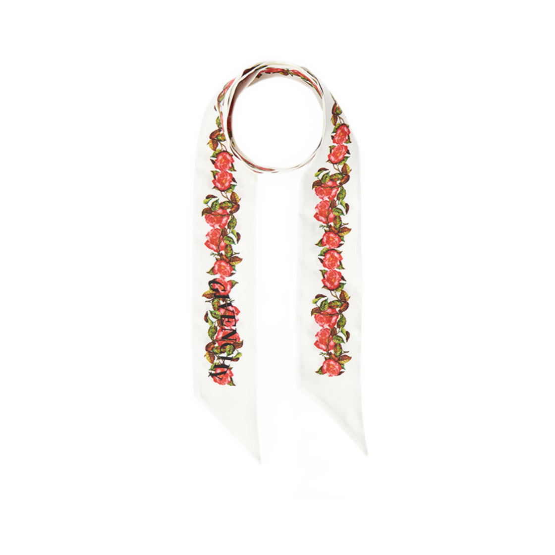 (W) 지방시 실크 스카프 화이트((W) Givenchy Silk Scarf White)