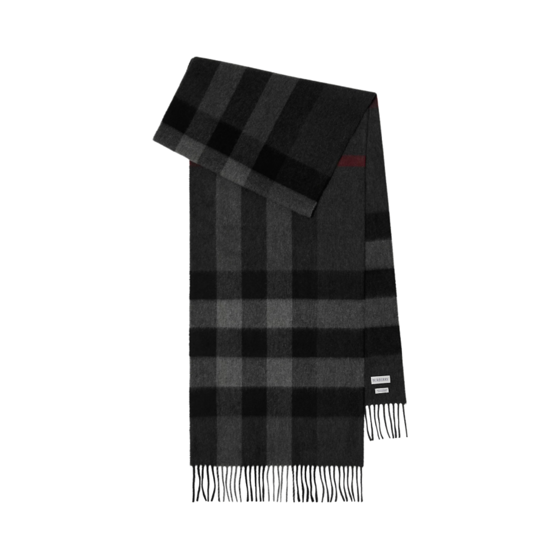 버버리 체크 캐시미어 머플러 차콜(Burberry Check Cashmere Muffler Charcoal) - 1