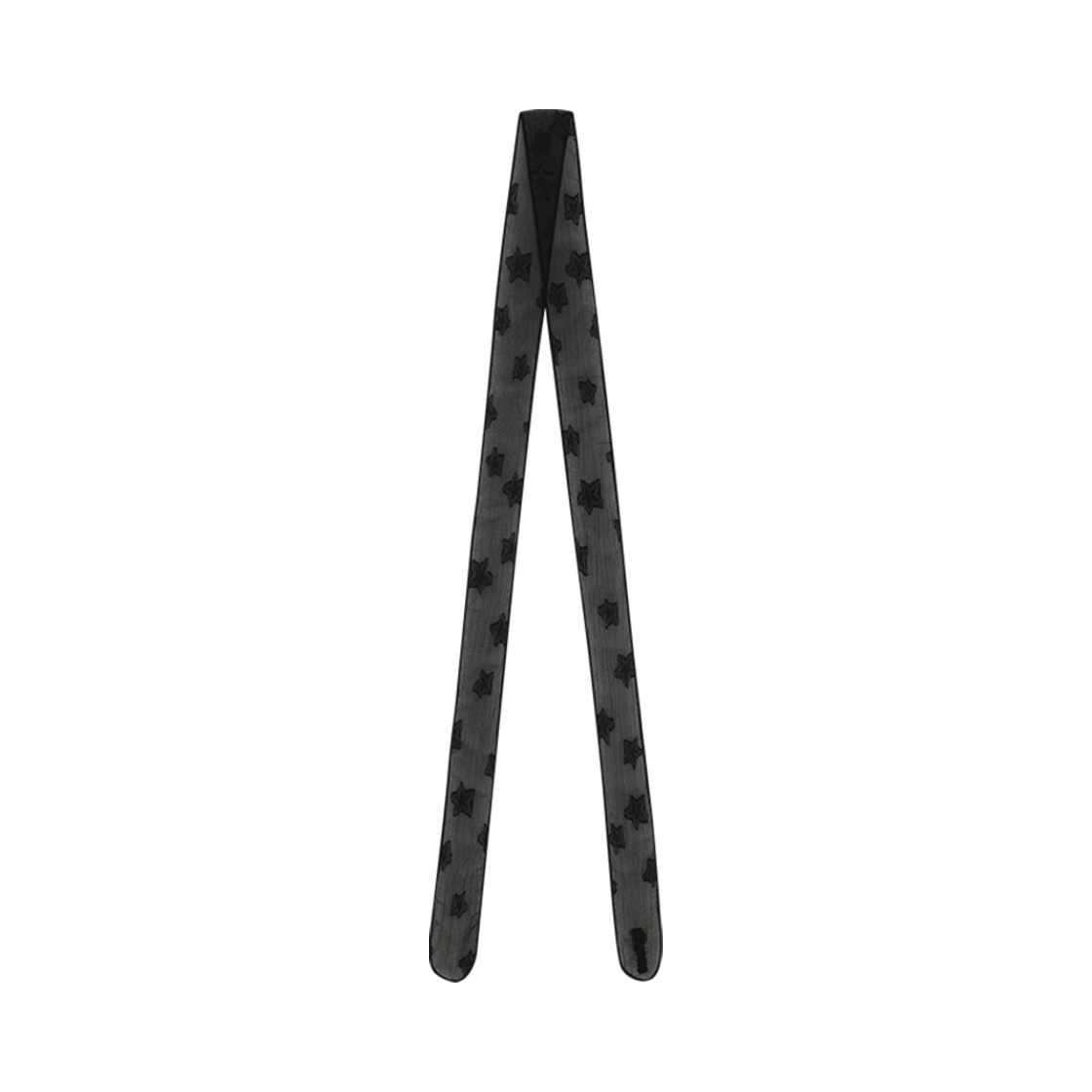 SU2501TC06-b COYSEIO Star Scarf Black