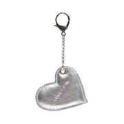 APOA Heart Charm Silver