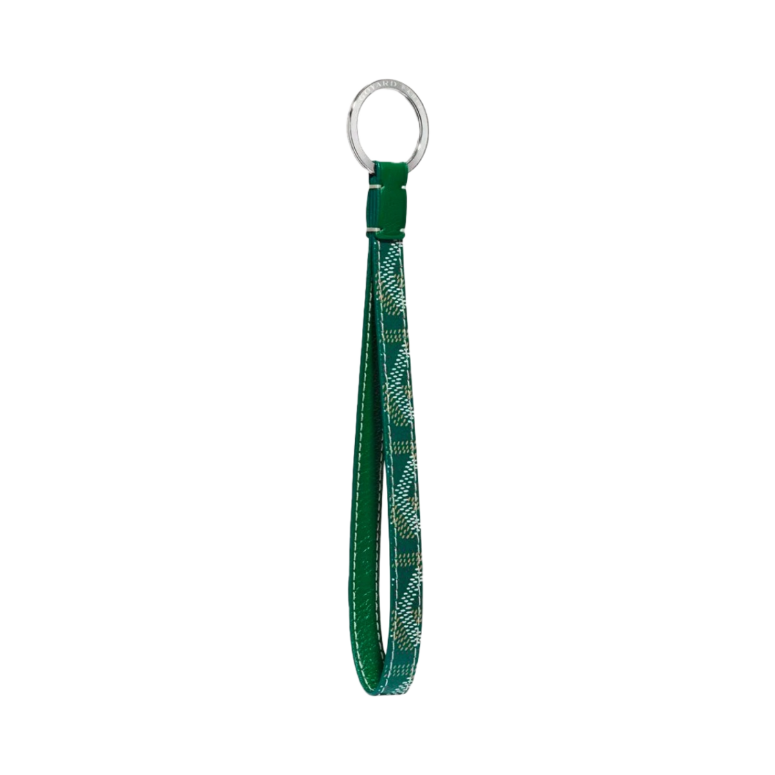 APMSESAME-09 Goyard Sesame Strap Keyring Green