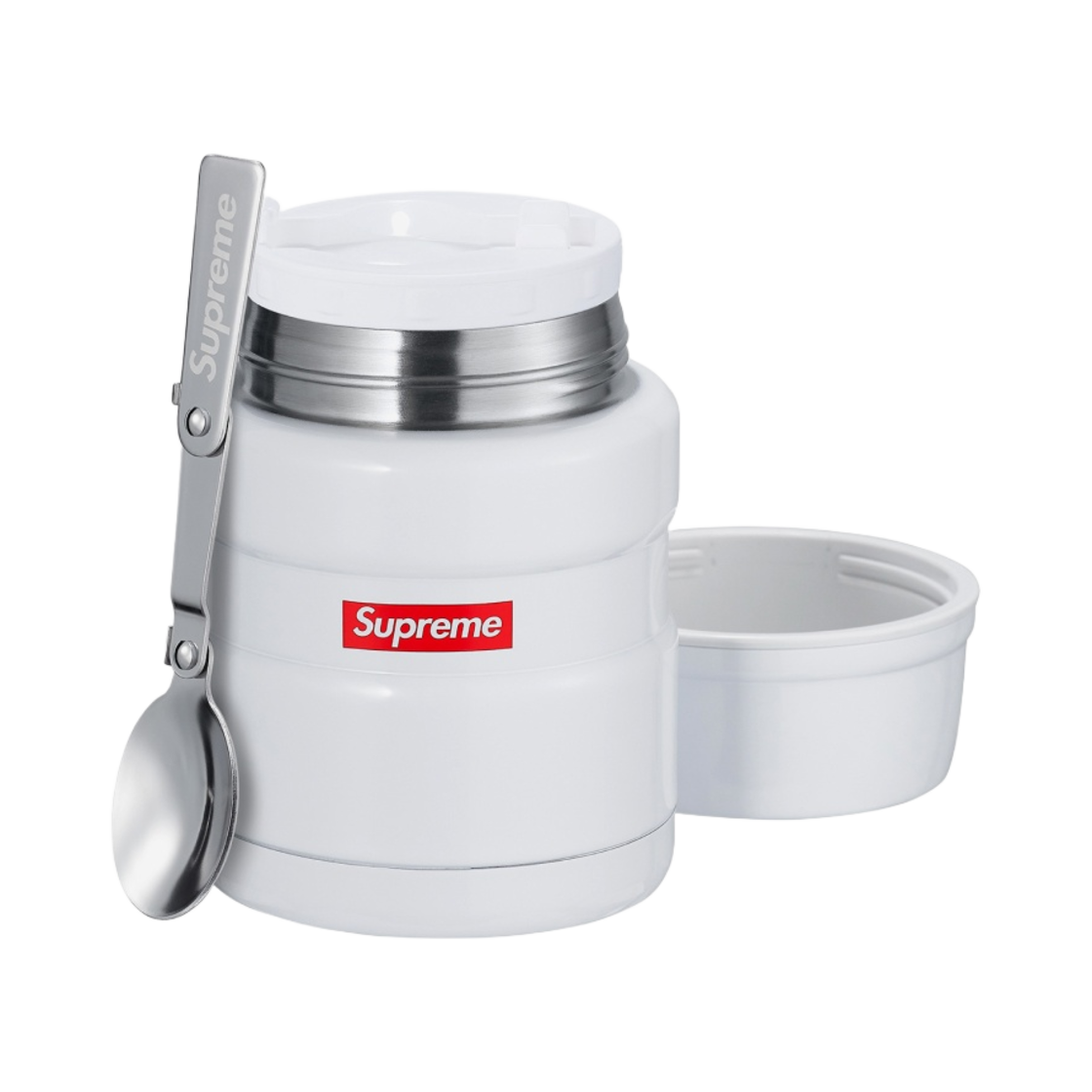 슈프림 x 써모스 스테인리스 킹 푸드 자 & 스푼 - 18FW(Supreme x Thermos Stainless King Food Jar & Spoon - 18FW)