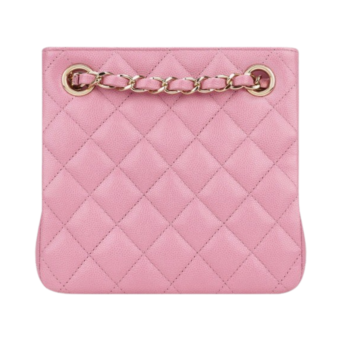 샤넬 미니 버킷백 그레인드 카프스킨 & 골드 메탈 핑크(Chanel Mini Bucket Bag Grained Calfskin & Gold Pink) - 2
