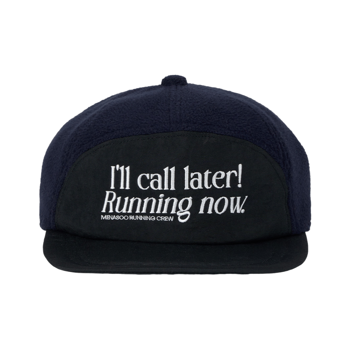 CAP-EAR-MFF-NV Menasoo Hide Earmuffs Cap Navy