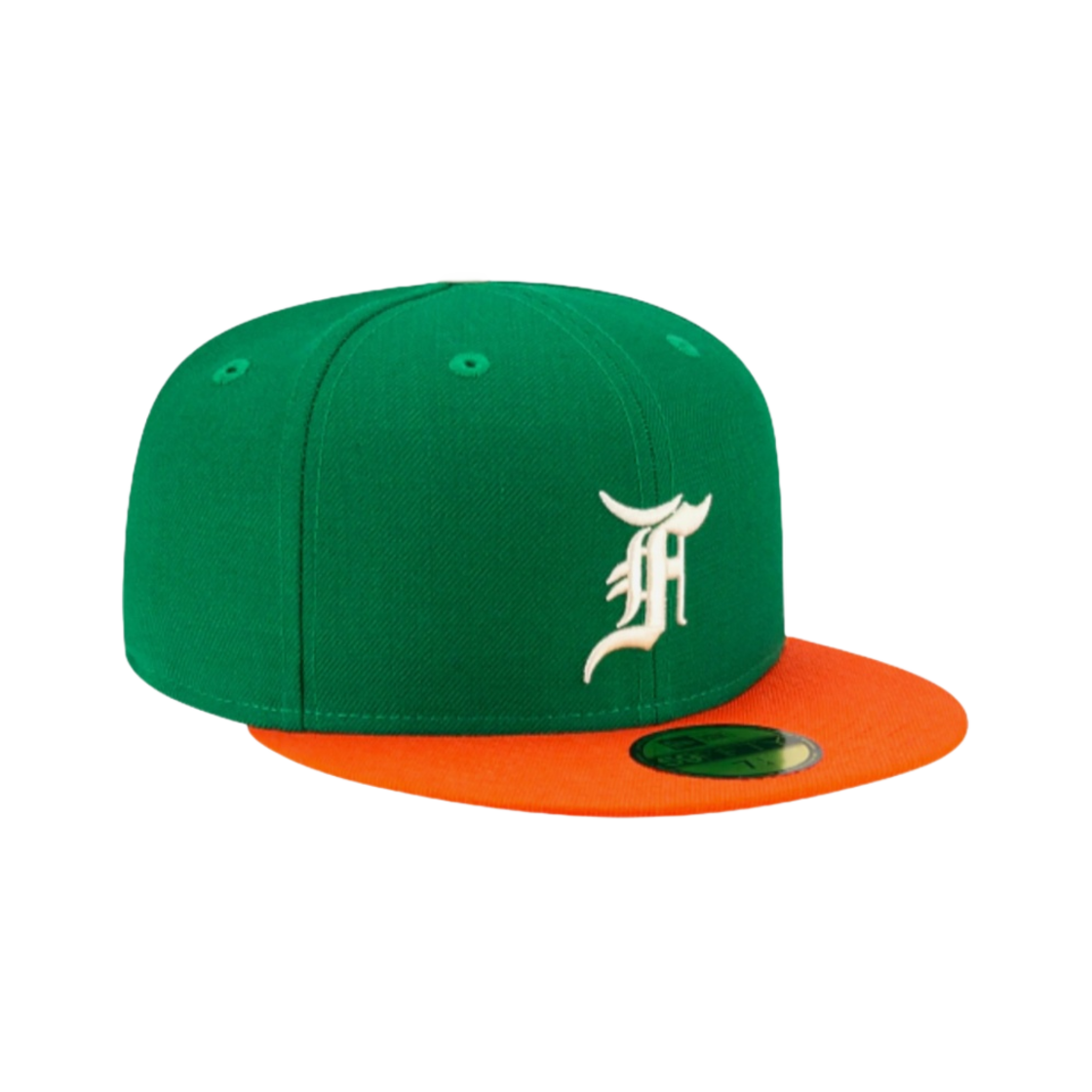 에센셜 x 뉴에라 59피프티 피티드 캡 켈리 그린 오렌지(Essentials x New Era 59FIFTY Fitted Cap Kelly Green Orange) - 3