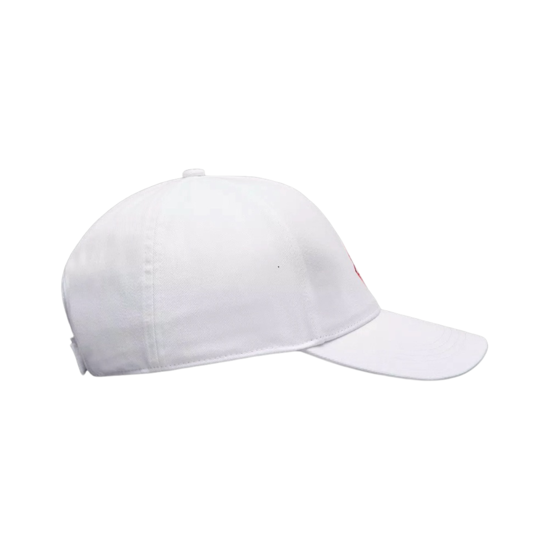 (W) 몽클레르 자수 로고 베이스볼 캡 화이트 - 23SS((W) Moncler Embroidered Logo Baseball Cap White - 23SS) - 2