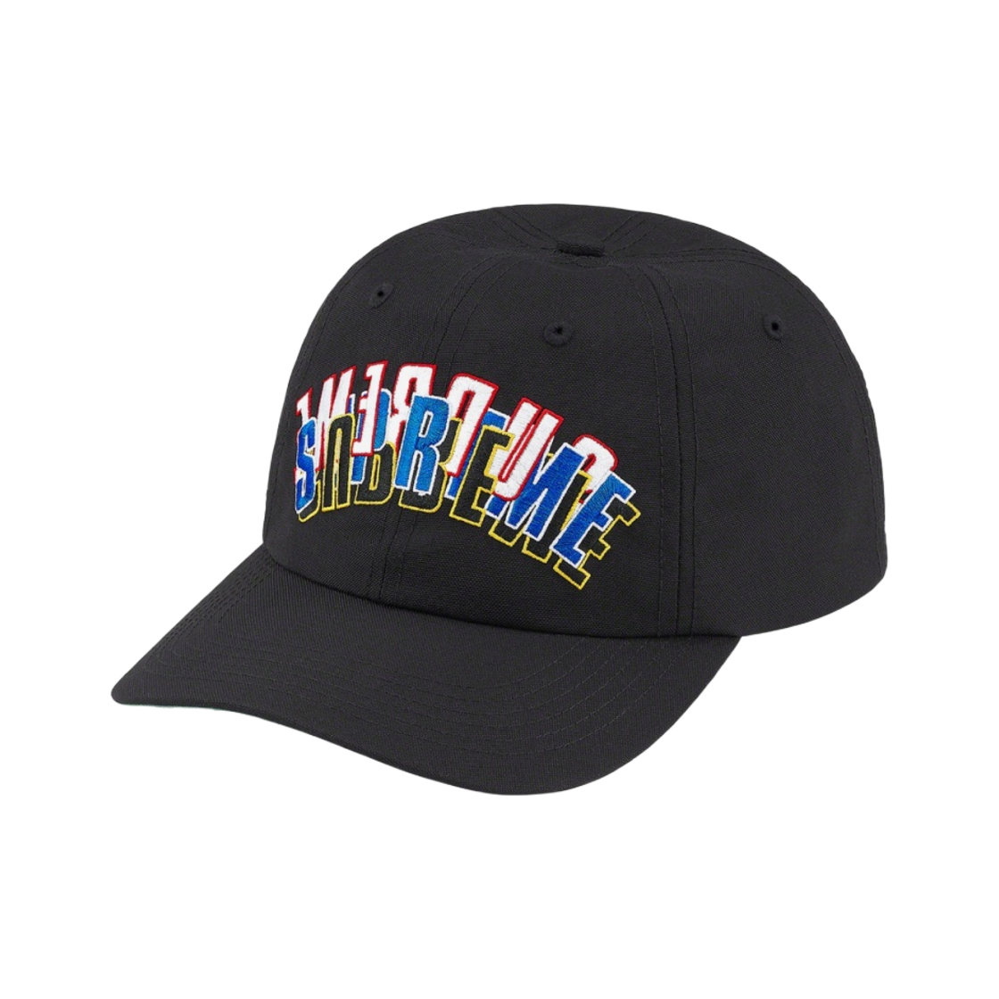 슈프림 스택드 코듀라 6-패널 캡 블랙 - 21SS(Supreme Stacked Cordura 6-Panel Black - 21SS) - 1