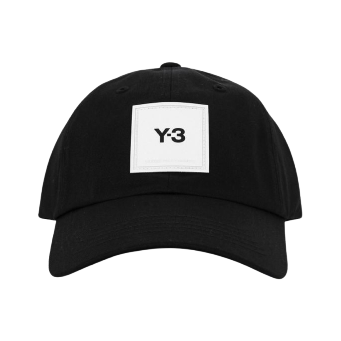 GT6379 Y-3 Square Label Cap Black