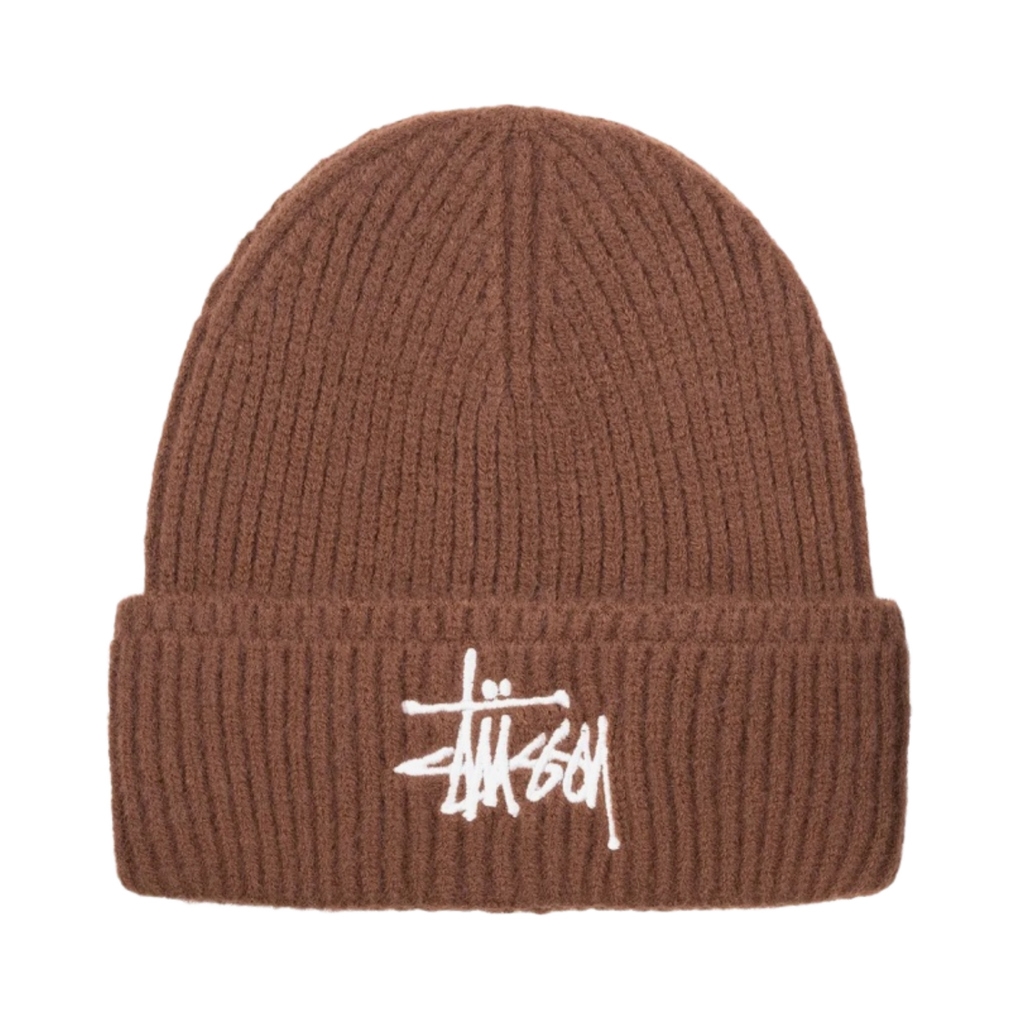 스투시 베이직 커프 비니 브라운(Stussy Basic Cuff Beanie Brown) - 1