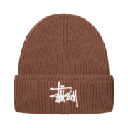 Stussy Basic Cuff Beanie Brown