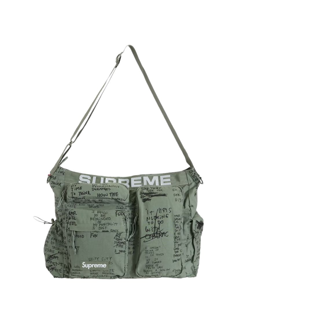 슈프림 필드 메신저 백 올리브 곤즈 - 23SS(Supreme Field Messenger Bag Olive Gonz - 23SS)