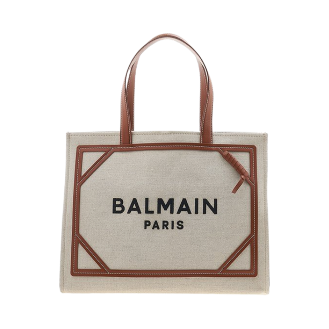 발망 캔버스 미디움 토트백 브라운(Balmain Canvas Medium Tote Bag Brown)
