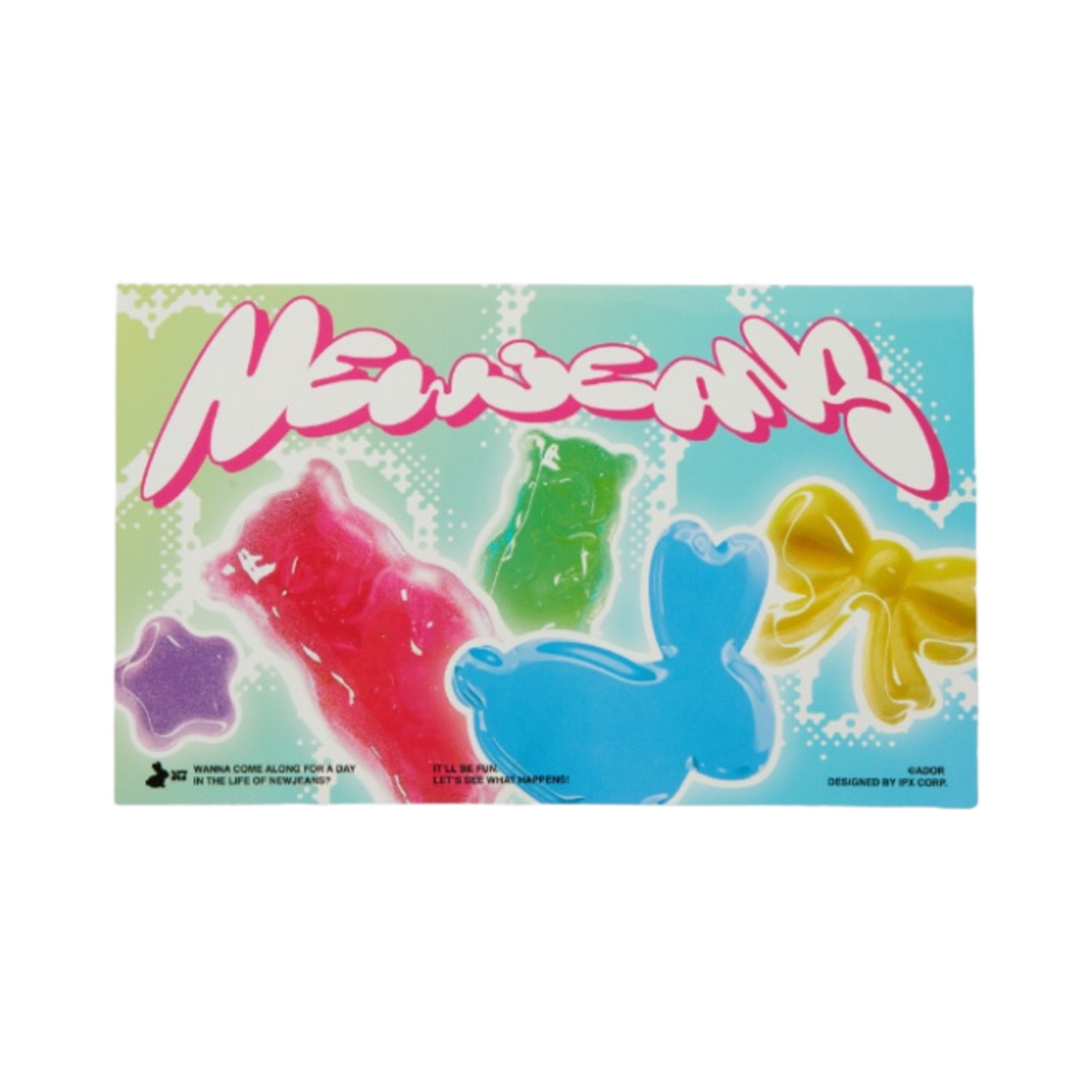 뉴진스 겟 업 접착 메모지(NewJeans Get Up Adhesive Memo Paper) - 1