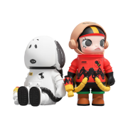 Pop Mart Mega Space Molly 100% Charlie Brown & Snoopy Set
