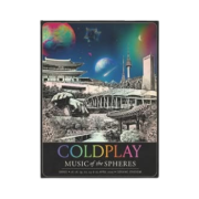 Coldplay Music of The Spheres World Tour Event Poster
